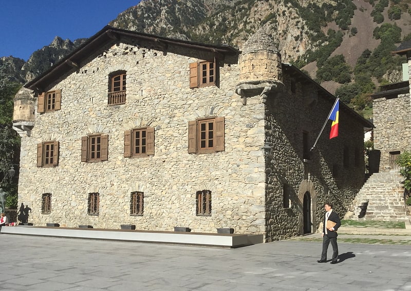 Gebäude in Andorra la Vella, Andorra