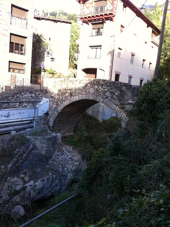 Bridge in Les Escaldes, Andorra