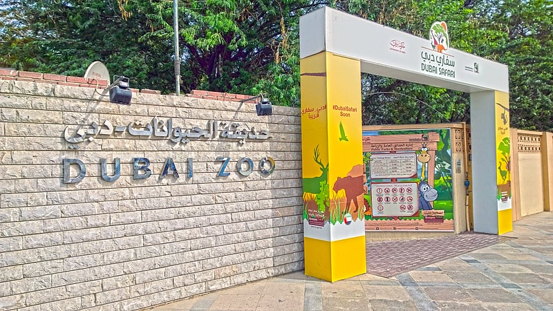 Zoo in Dubai, United Arab Emirates