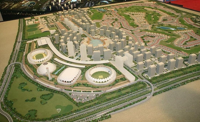 Sportanlage in Dubai, Vereinigte Arabische Emirate