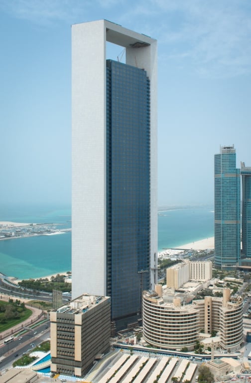 Skyscraper in Abu Dhabi, United Arab Emirates