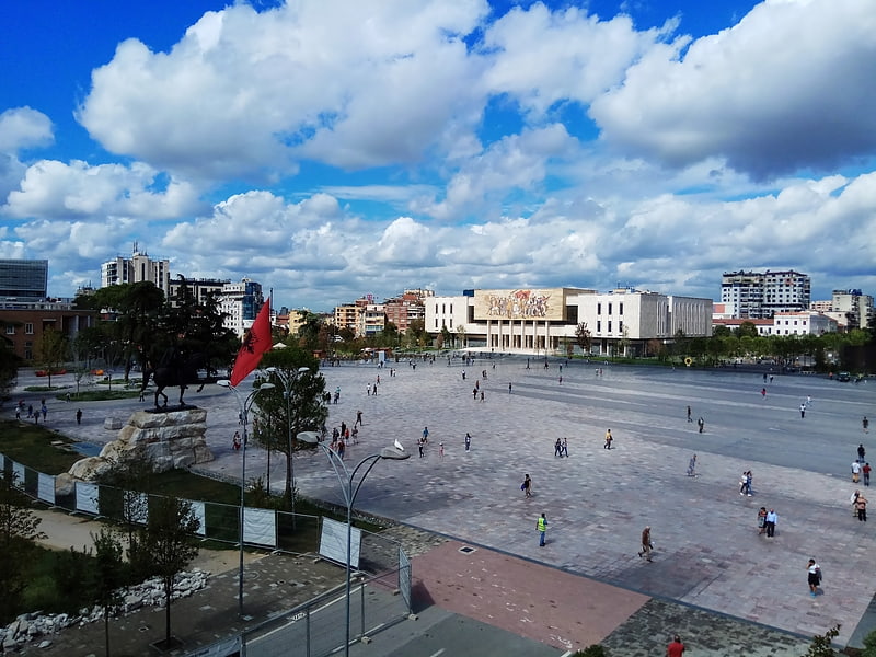 Tourist attraction in Tirana, Albania