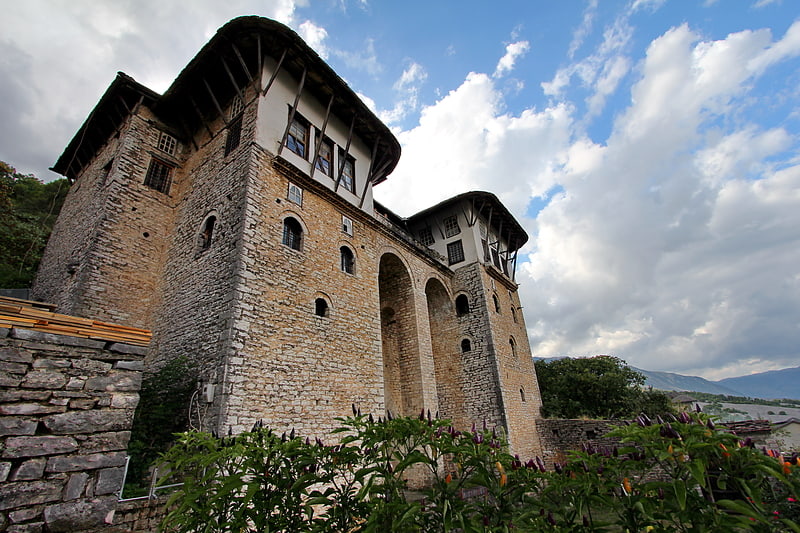 Historical landmark in Gjirokastër, Albania