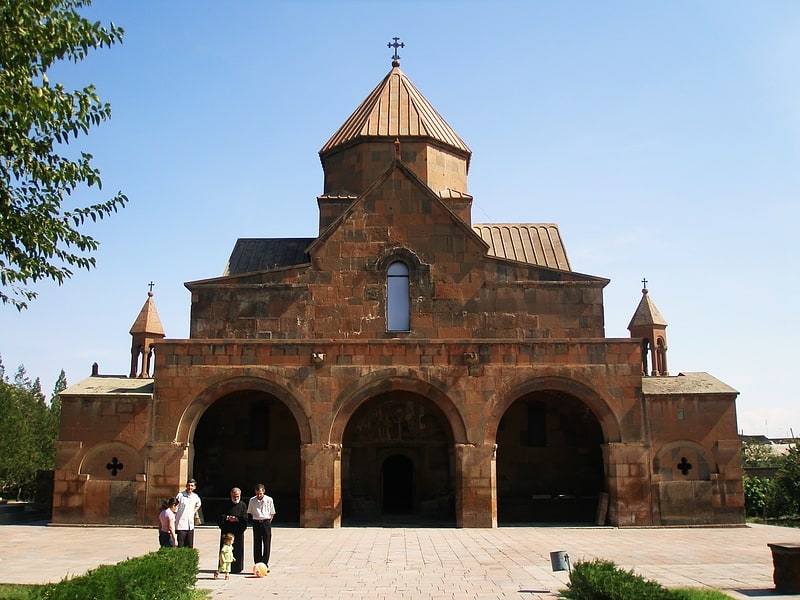 Armenian church in Vagharshapat, Armenia