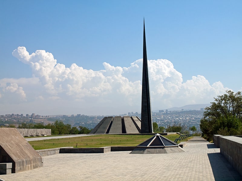 Pomnik w Erewaniu, Armenia