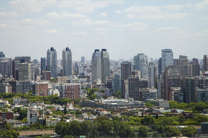 Neighborhood in Buenos Aires, Argentina