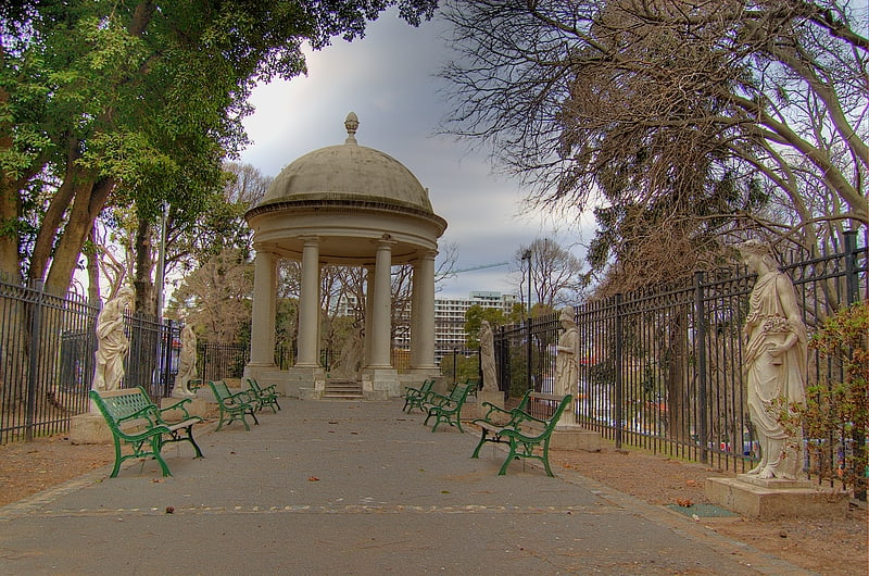 Park in Buenos Aires, Argentina