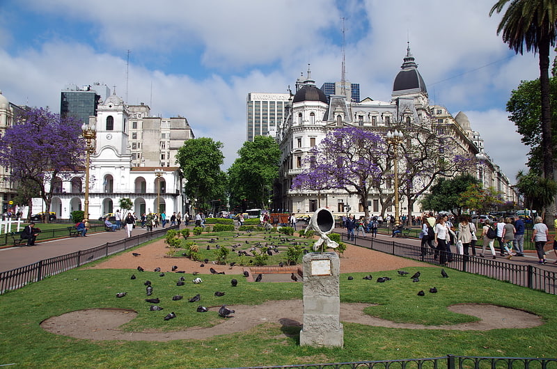 Historical landmark in Buenos Aires, Argentina