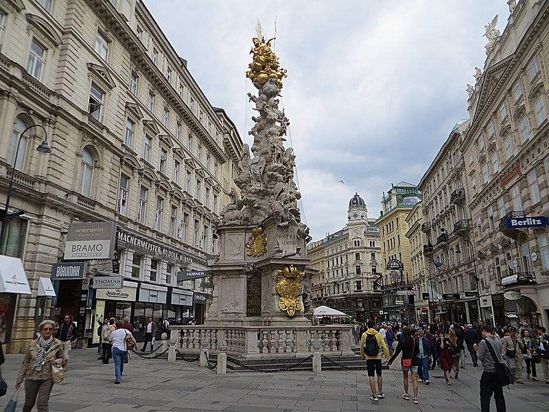 Lugar de interés histórico en Viena, Austria