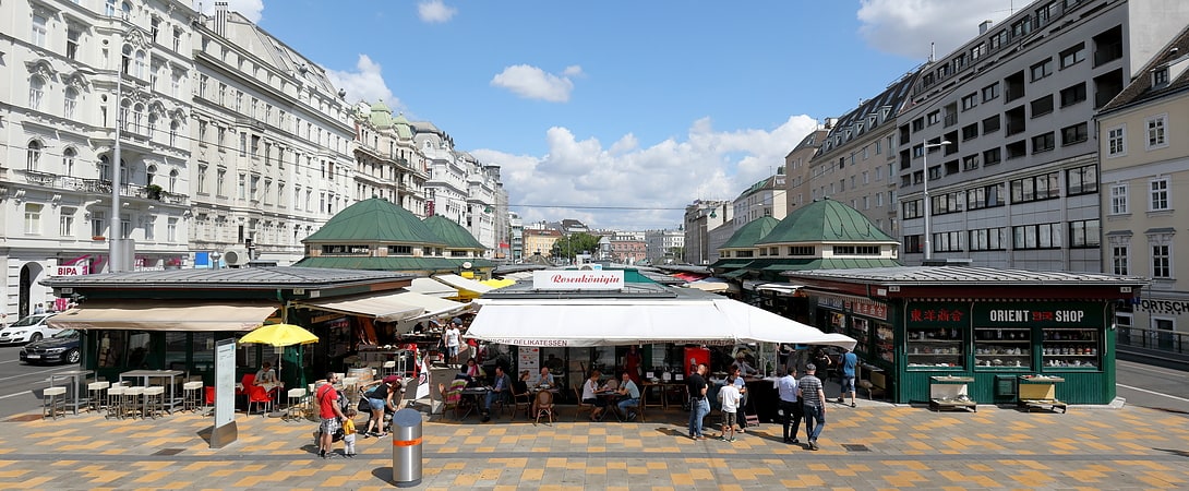 Market in Vienna, Austria