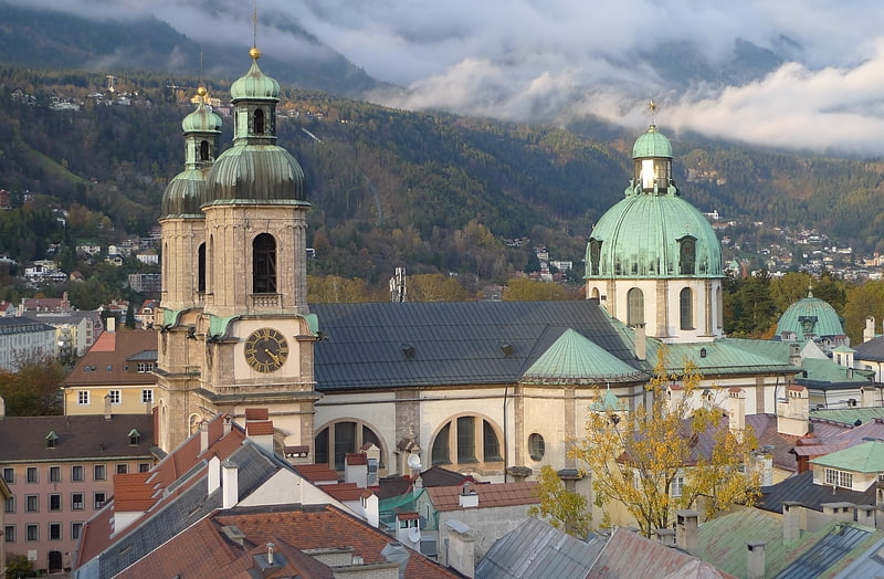 Kathedrale in Innsbruck, Österreich