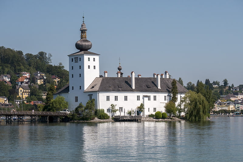 Schloss in Gmunden, Österreich