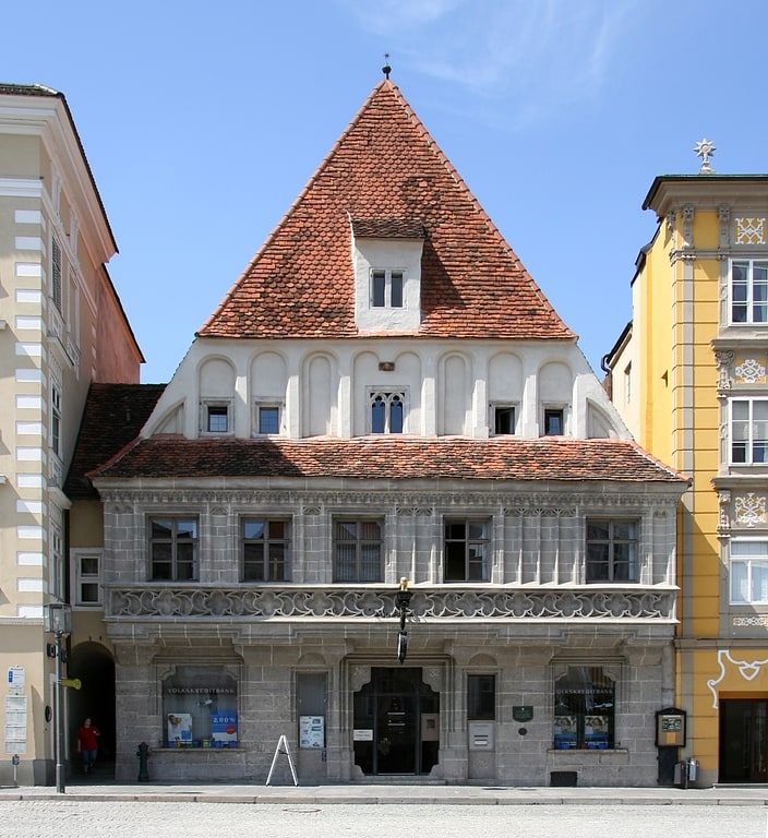 Gebäude in Steyr, Österreich