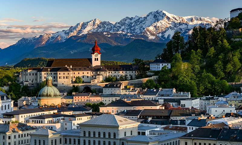Stift in Salzburg, Österreich