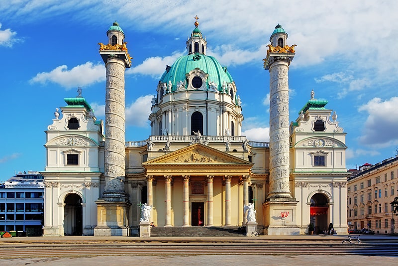 Kirche in Wien, Österreich