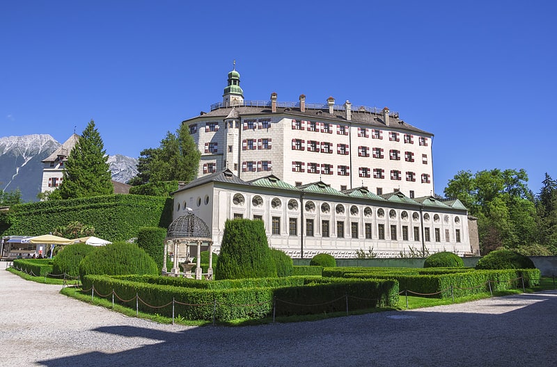 Schloss in Innsbruck, Österreich