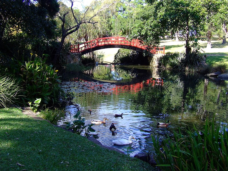 Botanical garden in Keiraville, Australia