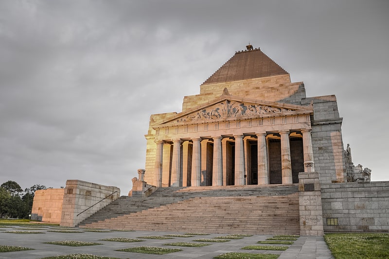 Monument de guerre à Melbourne, Australie