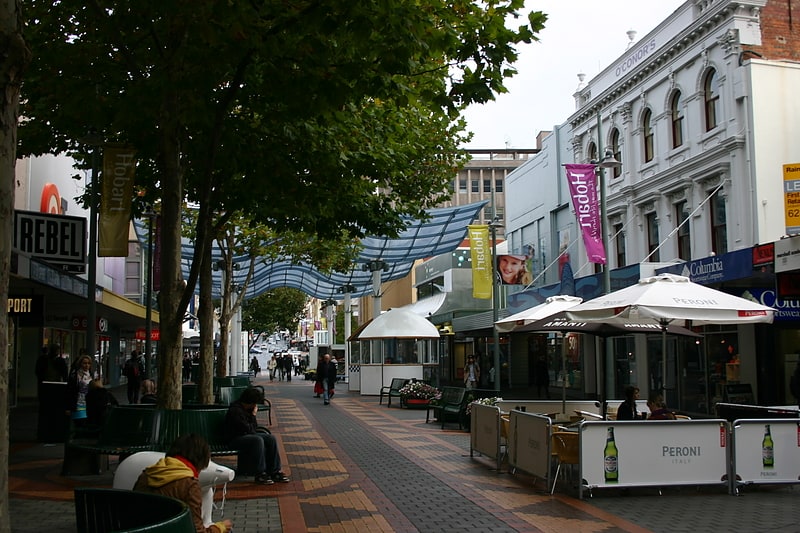 Mall in Hobart, Australia