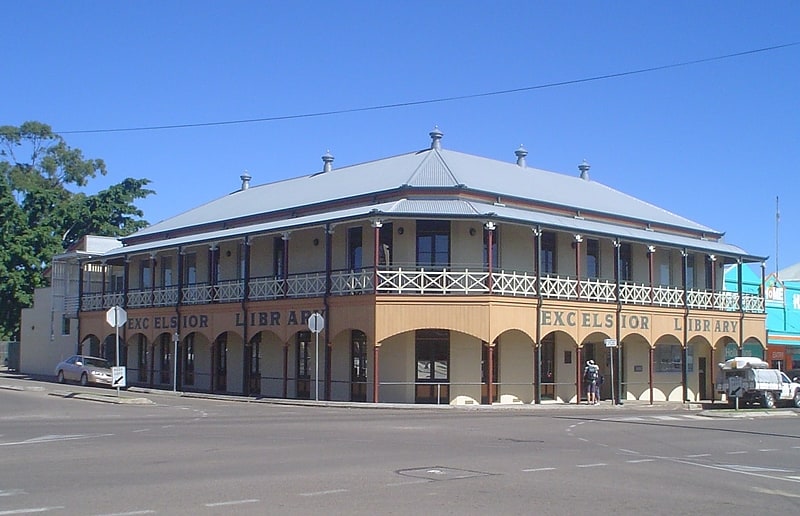 Public library in the Charters Towers City, Queensland, Australia