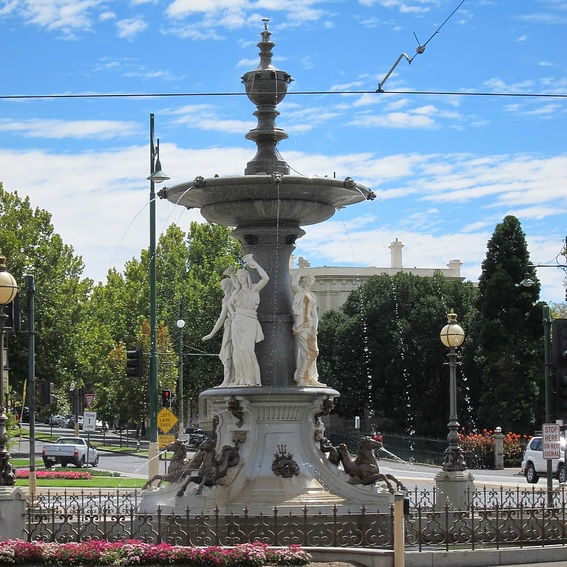 Fountain in Bendigo, Australia