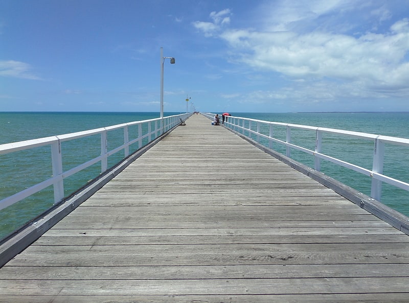 Pier in Urangan, Australia