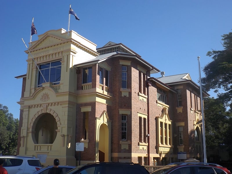 Heritage building in the Ipswich (suburb), Queensland, Australia