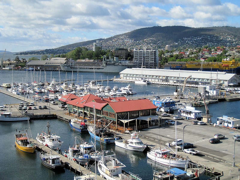 Historical landmark in Hobart, Australia