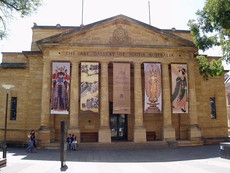 Art gallery in Adelaide city centre, Australia