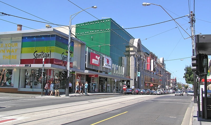 Shopping centre in South Yarra, Australia