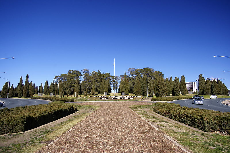 City park in Canberra, Australia