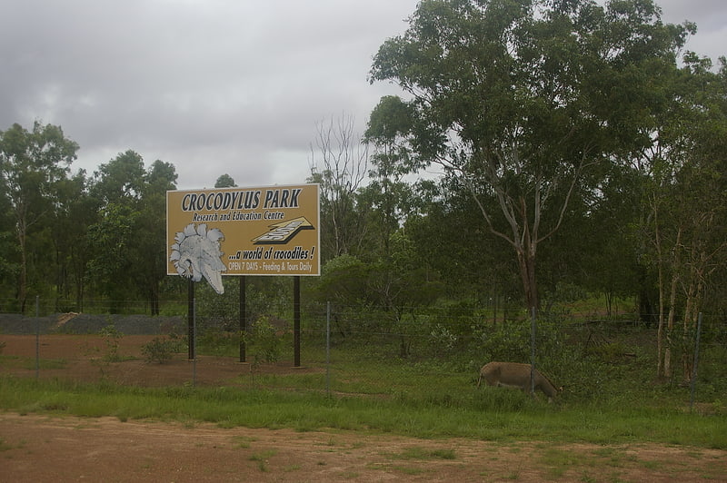 Zoo in the Knuckey Lagoon, Northern Territory, Australia