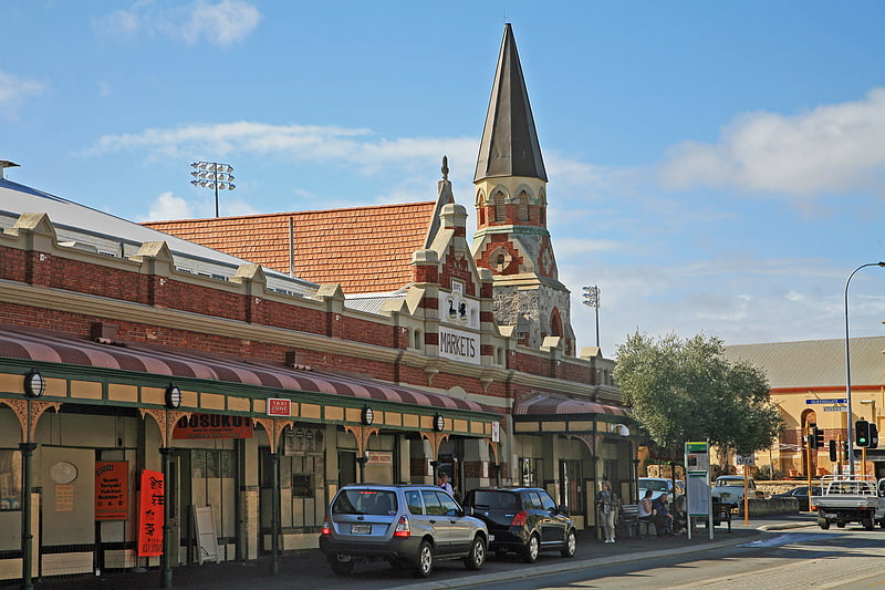 Traditional market in Fremantle, Australia