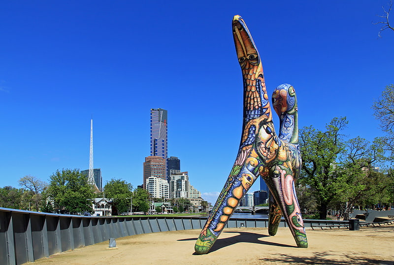 Park in the City of Melbourne, Australia