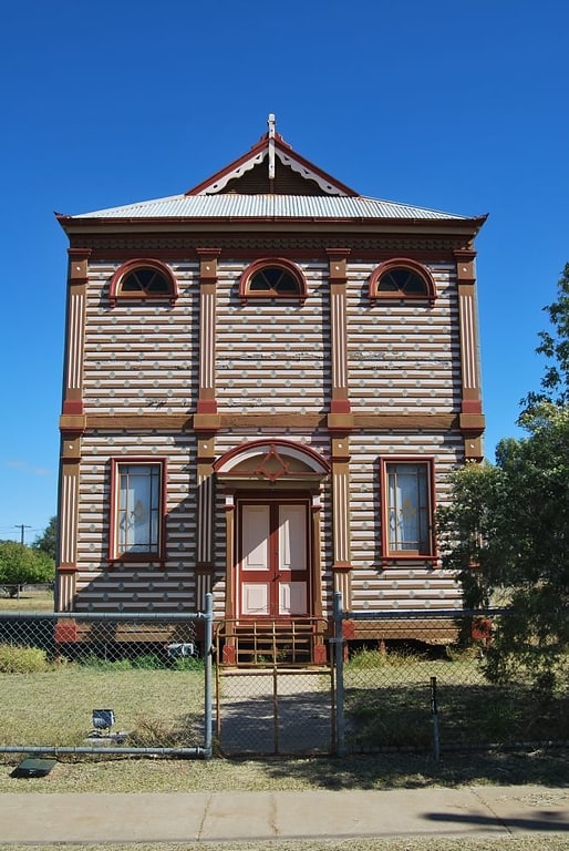 Masonic center in Barcaldine, Australia