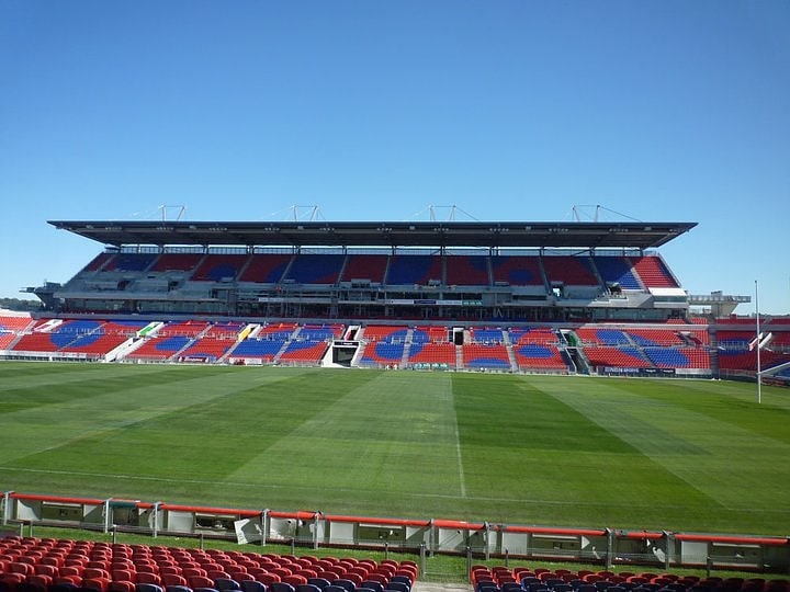 Stadium in New Lambton, Australia