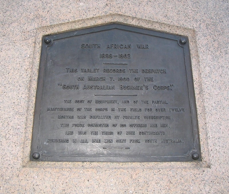 Historical landmark in Adelaide city centre, Australia