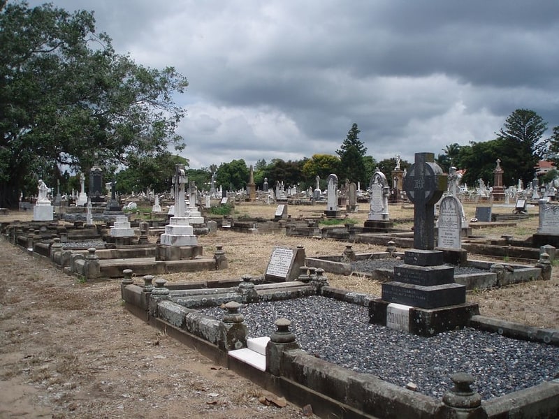 Cemetery in the Allenstown, Queensland, Australia