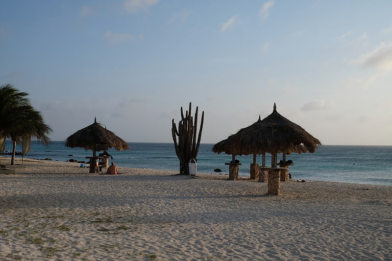 Beach in Noord, Aruba