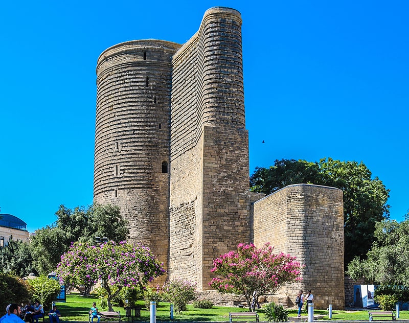 Zamek w Baku, Azerbejdżan