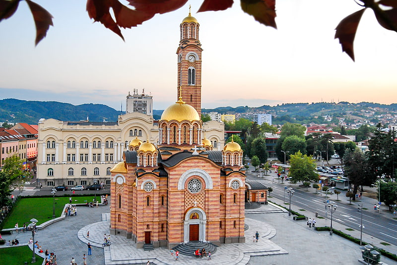 Orthodox church in Banja Luka, Bosnia and Herzegovina