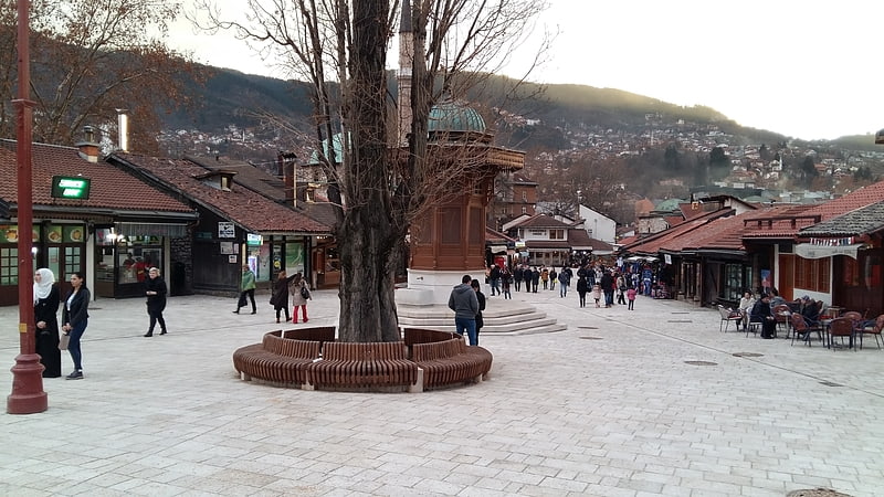 Atrakcja turystyczna w Sarajewie, Bośnia i Hercegowina