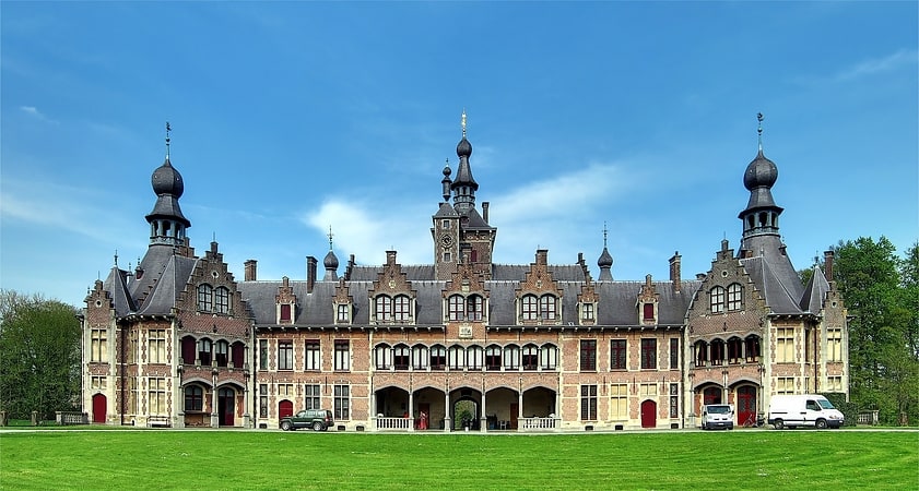 Schloss in Deinze, Belgien