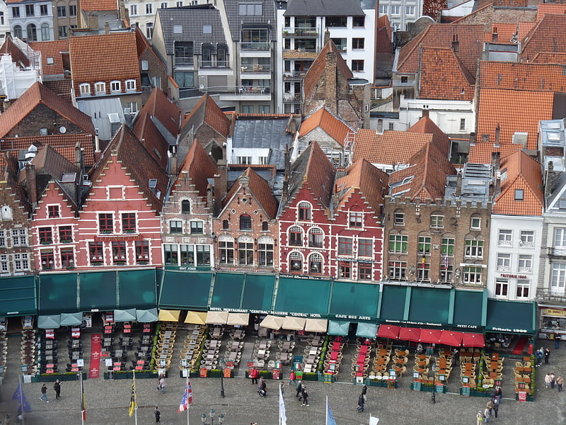 Tourist attraction in Bruges, Belgium