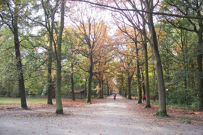 Park in Antwerp, Belgium