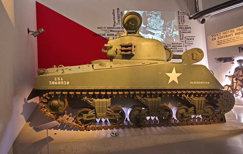 Musée à Bastogne, Belgique