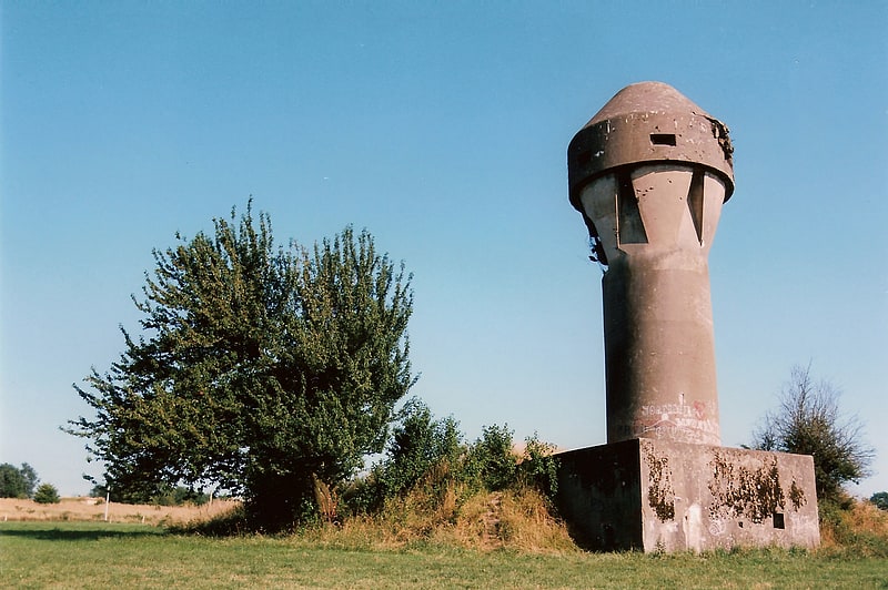 Historical landmark in Seraing, Belgium
