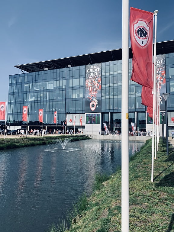 Stade de football à Anvers, Belgique