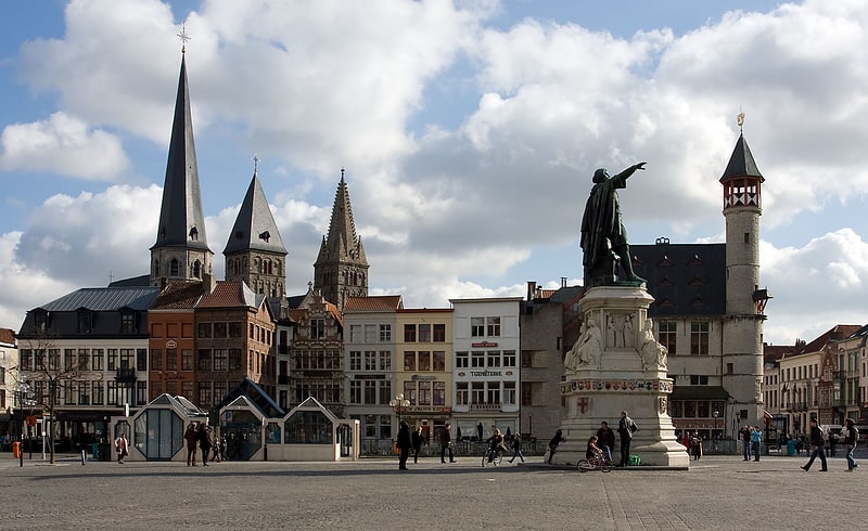 Tourist attraction in Ghent, Belgium