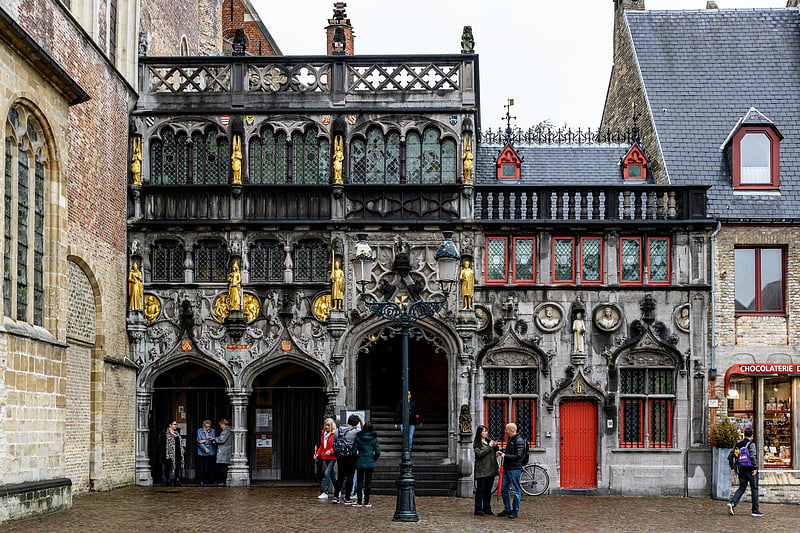 Basilica in Bruges, Belgium